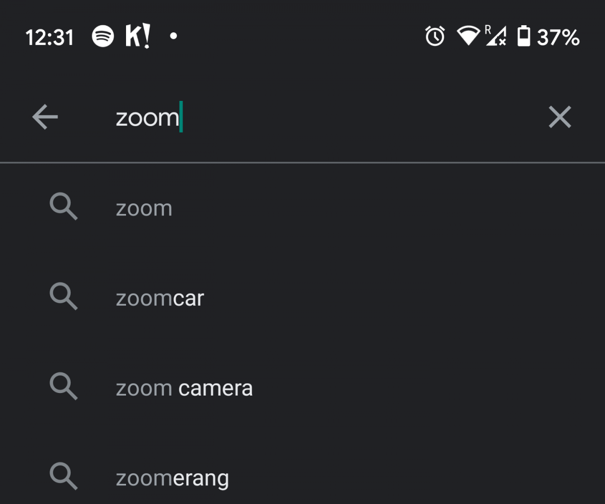 Install on Android Devices – zoom@bilkent