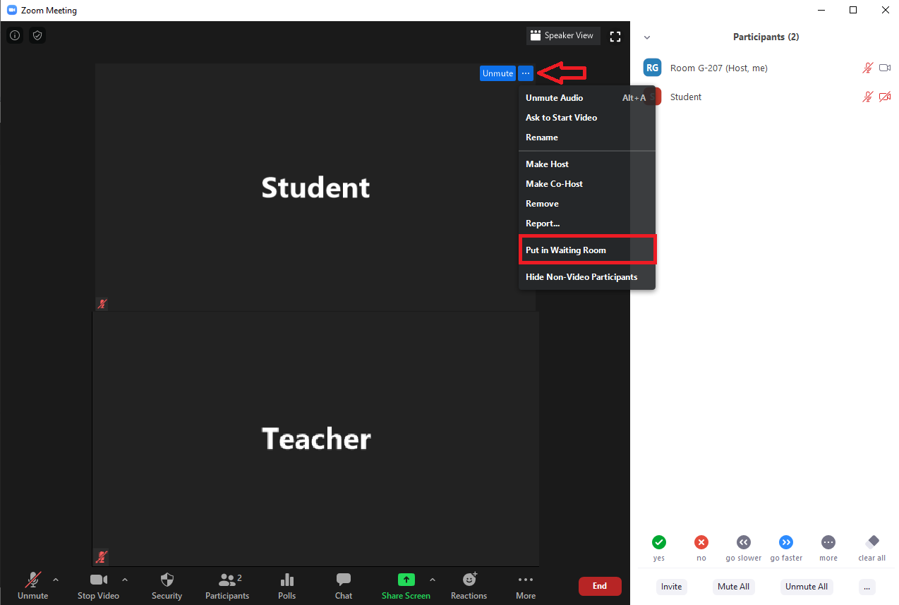 What is the “Waiting Room”? How do I enable/disable/use it? – zoom@bilkent
